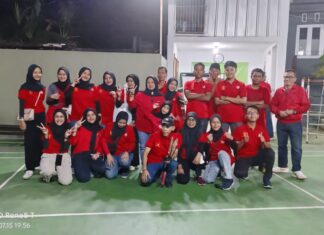 Warga RW 19 Perum Kopassus Pelita 2 Kelurahan Sukatani Gelar Lomba Olahraga Peringati HUT Kemerdekaan RI ke-78