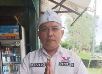 David Calon Legislatif Dapil Cilodong Tapos Siap Menerima Amanah Rakyat