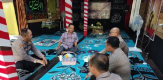 Sat Binmas Polres Kukar Sambangi Tokoh Agama di Yayasan Abu Dzar Al-Ghifari