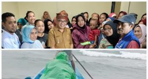 Pantau Penurunan Stunting di Bursel, Bupati dan Ketua TPPS Turun ke Desa