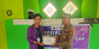 Iptu Saidi R Sosialisasikan Bahaya Narkoba