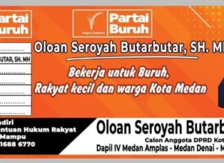 Oloan Seroyah Butarbutar, SH. MH Calon Wakil Rakyat Dari Partai Buruh Yang Tulus Mengabdi dan Melayani Warga