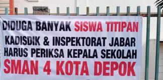 DPR Minta Kejari Depok Serius Tangani Laporan Dugaan Pungli dan Gratifikasi Di SMAN 4 Depok
