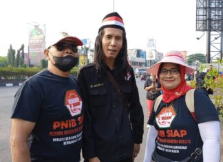 PNIB GELAR KIRAB MERAH PUTIH TERPANJANG DI DEPOK