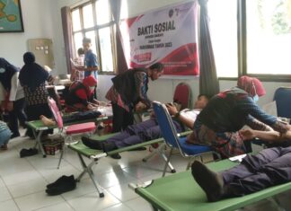 Sambut Harhubnas, UPBU Usman Sadik Gelar Donor Darah