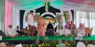 Supian Suri Hadiri Peringatan Maulid di MT.Khadijatur Ridho