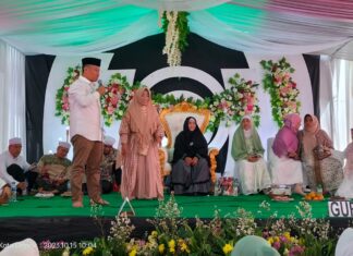 Supian Suri Hadiri Peringatan Maulid di MT.Khadijatur Ridho