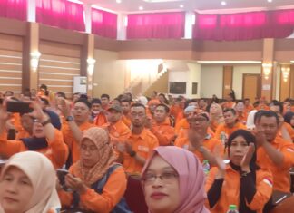 Partai Buruh gelar Bintek Caleg Se-Pronvinsi Jabar di Hotel Grand Asrilia