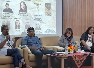 Peluncuran dan Bedah Novel PRASA dan KELIR Karya Yon Bayu Wahyono di PDS.HB.Jassin