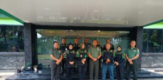 DPC HIPAKAD Kota Depok Lakukan Audensi Dengan Dandim 0508
