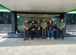 DPC HIPAKAD Kota Depok Lakukan Audensi Dengan Dandim 0508