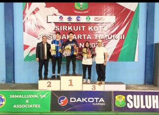 Tutup Turnamen Badminton Sirkuit Kota PBSI Jakarta Timur II, Jamalludin : Selamat Kepada Juara, Tetap Semangat Bagi Yang Belum