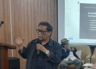 Presiden Penyair Indonesia Sutardji Calzoum Bachri : Puisi adalah Kesaksian Manusia Lewat Kata-Kata