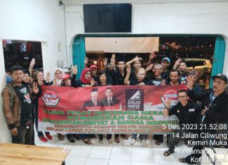 GELAR SARASEHAN NGAJI PANCASILA DI DEPOK PNIB SERUKAN JANGAN PILIH CAPRES YANG DIUSUNG PARTAI BUTA SEJARAH DAN CABANG IKHWANUL MUSLIMIN