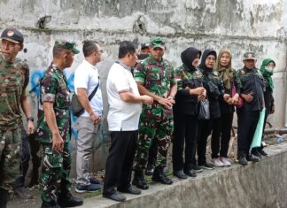 HIPAKAD Kota Depok Ikuti Kegiatan Karya Bakti Kodim 0508