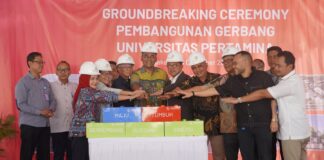 Peletakan Batu Pertama, Pertamina Dukung Pengembangan Kampus Universitas Pertamina