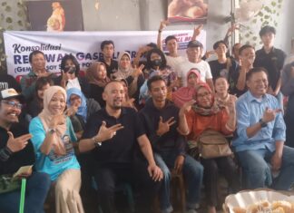 Ari Pribadi Setiadarma Caleg DPR RI Dapil Jabar VI Partai PAN Hadiri Sosialisasi Relawan Gaspoll Depok
