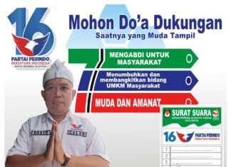 Caleg Perindo Cilodong Tapos David Temui Para Juru Parkir