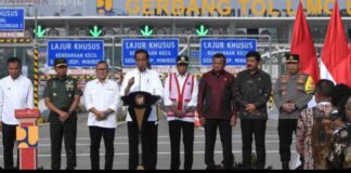 Pardong :” Warga Depok Girang,Tol Pamulang-Cinere-Raya Bogor diresmikan”