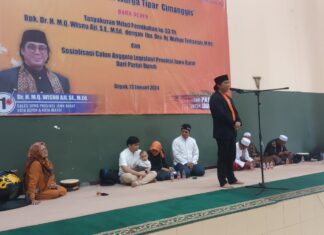 Wisnu Aji Caleg Provinsi Jawa Barat Dari Partai Buruh Gelar Tasyakuran Milad Pernikahan ke 33