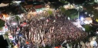 PULUHAN RIBU ORANG HADIRI SHOLAWAT PERDAMAIAN BEM PT-NU SE-NUSANTARA DI YOGYAKARTA