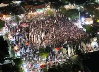 PULUHAN RIBU ORANG HADIRI SHOLAWAT PERDAMAIAN BEM PT-NU SE-NUSANTARA DI YOGYAKARTA