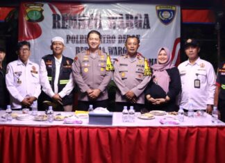 Polres Metro Depok Gelar Kegiatan Rembug Warga