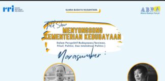 Talk Show di RRI Menyongsong Kementerian Kebudayaan Dalam Perspektif Budayawan, Seniman, dan Politisi