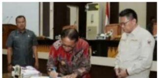Gelar Rapat Paripurna, DPRD OKI Bahas Penyampaian Nota Pengantar Rancangan LKPJ Bupati OKI TA 2023