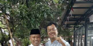 Kader Muda Gerindra Sambangi Kediaman Sekda Kota Depok