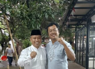 Kader Muda Gerindra Sambangi Kediaman Sekda Kota Depok