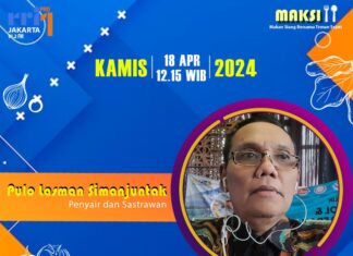 Penyair Pulo Lasman Simanjuntak Baca Puisi ‘Kalah Atau Menang’ Dalam Siaran Live di RRI Pro 1 Frekuensi 91, 2 FM