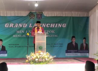 Wakil Walikota Resmikan Madrasah Ibtidaiyah Negeri 1 Depok