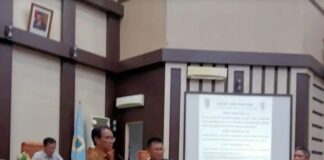 Rapat Paripurna XI XII XIII dipimpin Langsung oleh Ketua DPRD OKI Agendakan Penetapan Propemperda TA 2024.