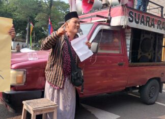 Diduga lakukan kongkalingkong,BLP Depok di gruduk massa.