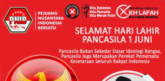 PNIB UCAPKAN SELAMAT HARI LAHIR PANCASILA, WUJUDKAN PANCASILA SEBAGAI DASAR JATIDIRI PEMERSATU KESETARAAN SELURUH RAKYAT INDONESIA