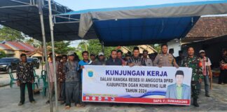 Suwarsono reses di Dapil V,Tetap Perjuangkan Aspirasi Masyarakat