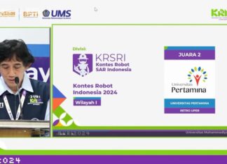 Bantu Kerja Tim SAR, Robot Karya Mahasiswa UPER Mampu Deteksi Korban Bencana