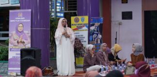 ANGGOTA MPR RI Dr. HJ. MISHARTI, S.Ag., M.Si TAJA SOSIALISASI EMPAT PILAR MPR DI LEMBAGA PENDIDIKAN YAYASAN MASMUR