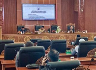 Rapat Paripurna DPRD Rekomendasikan Perbaikan Laporan Pertanggung Jawaban APBD TA 2023