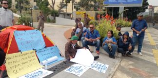 Tenda Keprihatinan PPDB Depok Didirikan di Depok Open Space