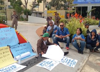Tenda Keprihatinan PPDB Depok Didirikan di Depok Open Space