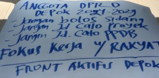 FAPD: “DPRD jangan Jadi Calo Proyek”