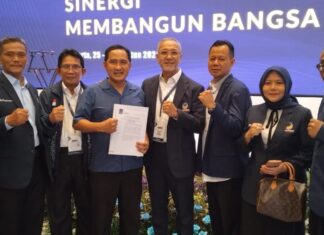 Keluarga Besar Partai Nasdem Depok Deklarasi Cawali dan Cawawali Depok Supian-Chandra