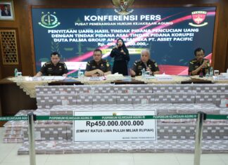 Penyitaan Uang Rp450 Miliar dalam Perkara PT Duta Palma Korporasi