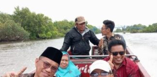 Abdiyanto Sambangi Wilayah Perairan OKI, Warga Sambut Antusias