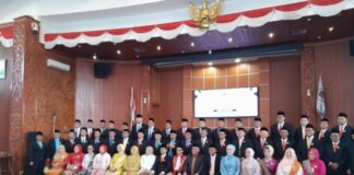 DPRD Kota Depok Lantik 50 Anggota Dewan Terpilih Periode 2024-2029