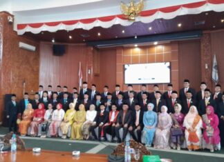 DPRD Kota Depok Lantik 50 Anggota Dewan Terpilih Periode 2024-2029