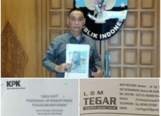 Ketua LSM TEGAR Pertanyakan Kinerja KPK dan Kejati Terkait Laporan Aduannya