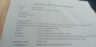 MAKI Akan Geruduk Kemenhukham,Desak Pecat Ka Rutan Depok